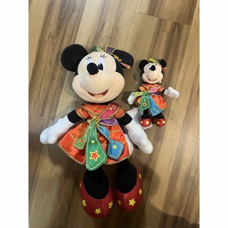 ディズニー(Disney)の【新品】40周年 ミニーマウス ぬいぐるみ(キャラクターグッズ)