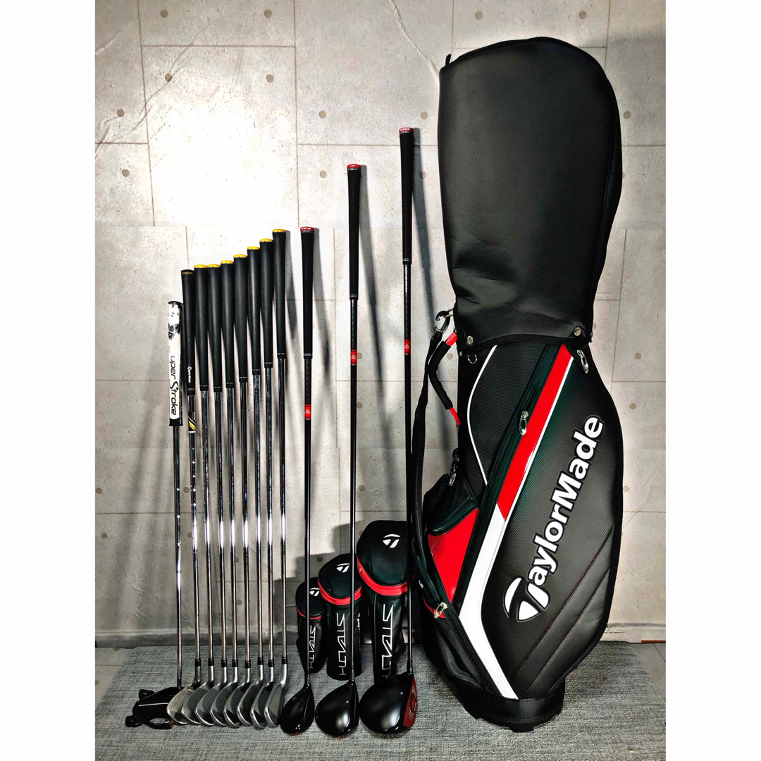 【美品】taylormade テーラーメイド ステルス メンズゴルフセット