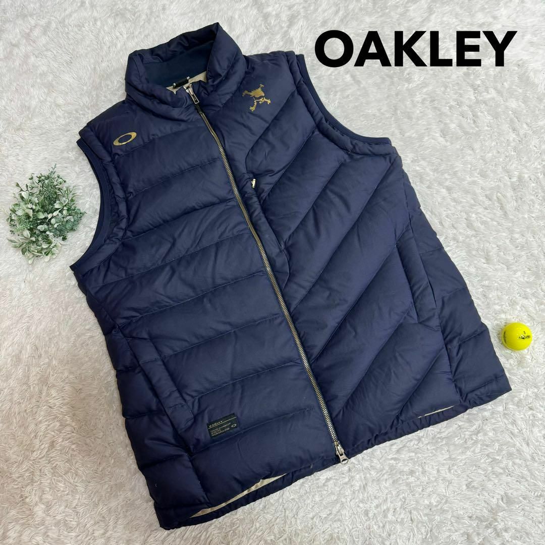 オークリーGOLF【M】OAKLEY SKULL ダウンベスト - ゴルフ オークリーGOLF【M】OAKLEY SKULL ダウンベスト - ゴルフ