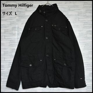 トミーヒルフィガー(TOMMY HILFIGER)のフィールドジャケット　トミーヒルフィガー　古着　USサイズ(フライトジャケット)