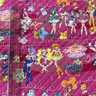 【激レア】プリキュアオールスターDX キルティング 生地 布(生地/糸)