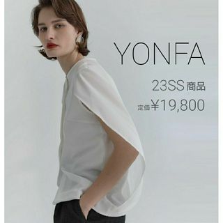 エンフォルド(ENFOLD)のYONFA バックレイヤードブラウス 23ss(シャツ/ブラウス(半袖/袖なし))