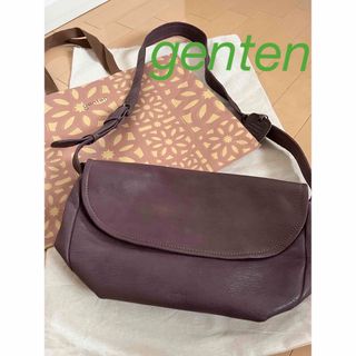 ゲンテン(genten)の☆美品☆ ゲンテン genten ショルダーバッグ 肩掛け バッグ(ショルダーバッグ)