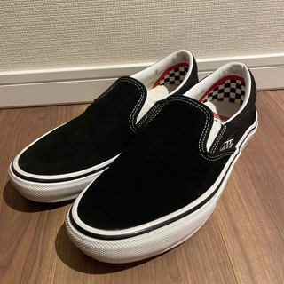 ヴァンズ(VANS)の【週末値下げ】美品 Vans popcush スリッポン 26.5(スニーカー)