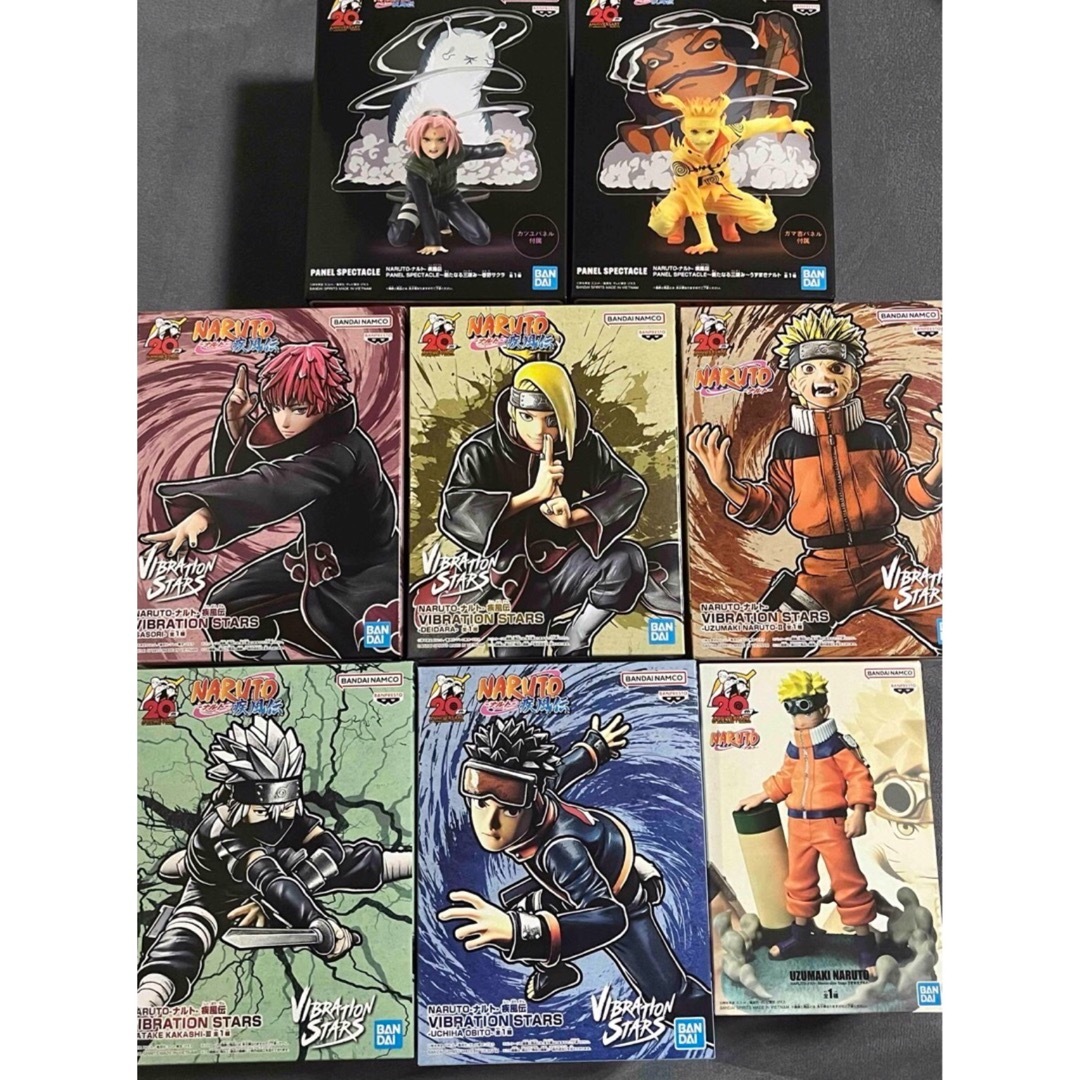 NARUTO-ナルト-疾風伝 フィギュア 8体セット