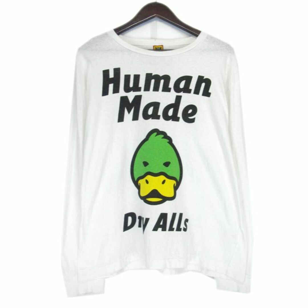 ヒューマンメイド HUMAN MADE ■ 22SS 【 Dry Alls Duck L/S Tee 】 ドライ オールス ダック ロング スリーブ カットソー w16249