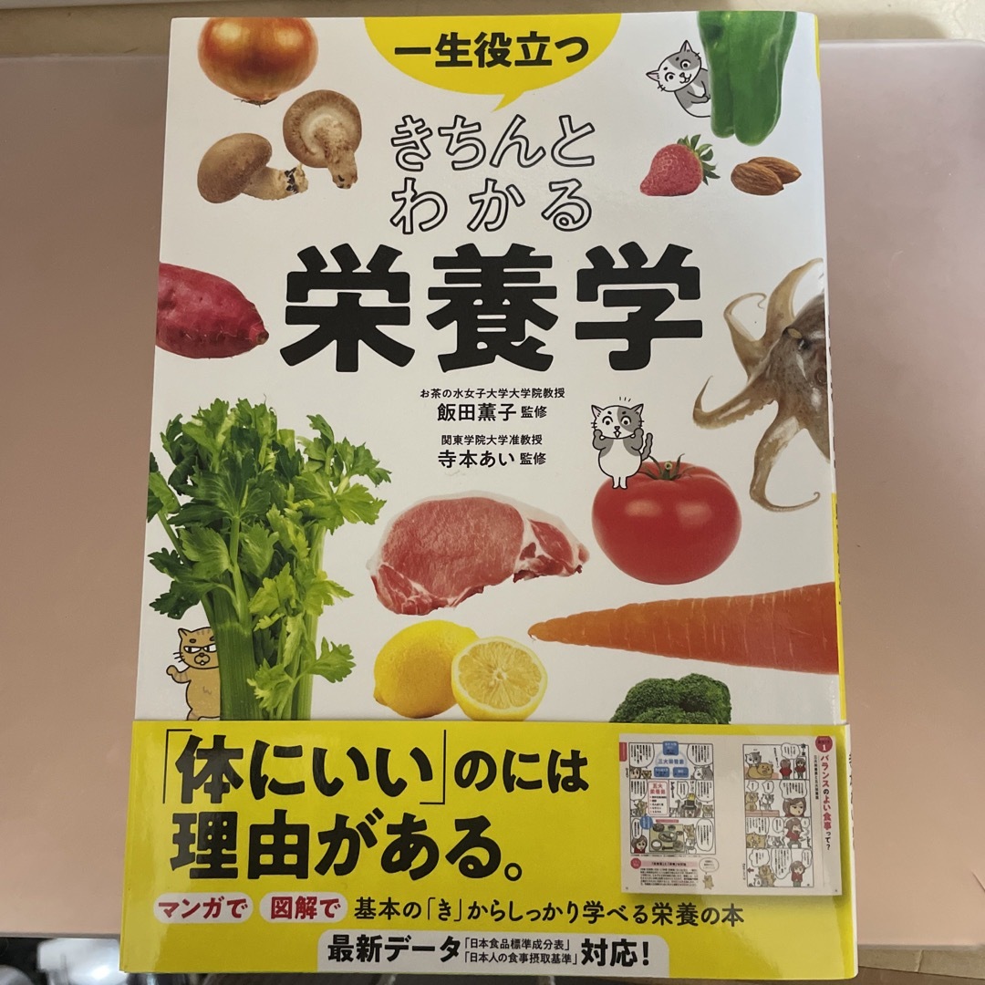 一生役立つきちんとわかる栄養学 エンタメ/ホビーの本(料理/グルメ)の商品写真