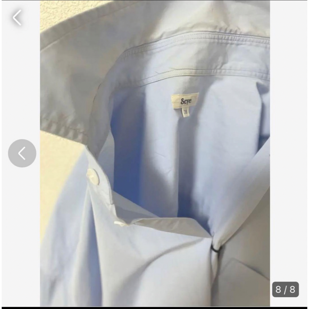 Scye(サイ)のレア　scye サイドスリットシャツ　長袖　サイ メンズのトップス(シャツ)の商品写真