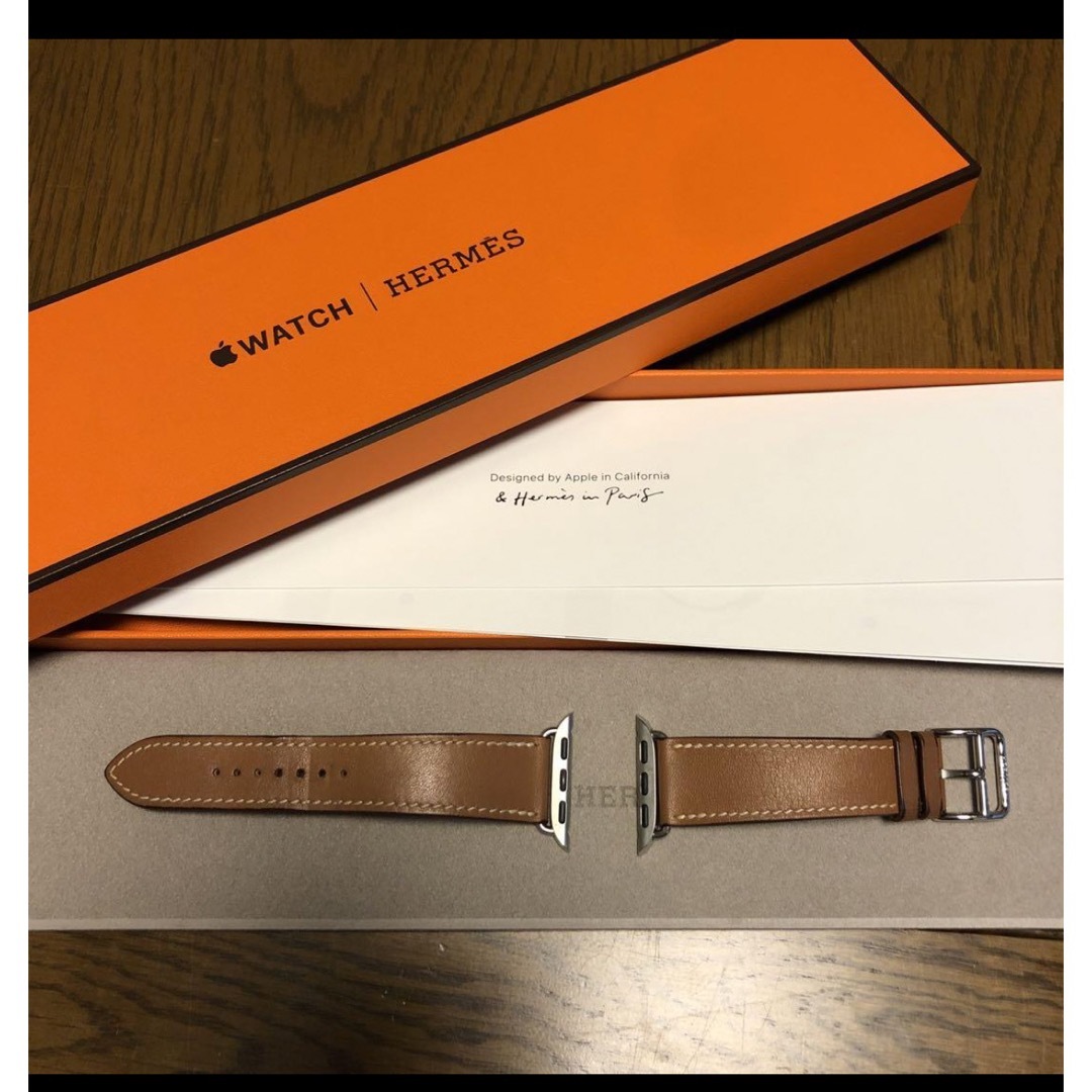 HERMES レザー　バンド　41mm ブラック