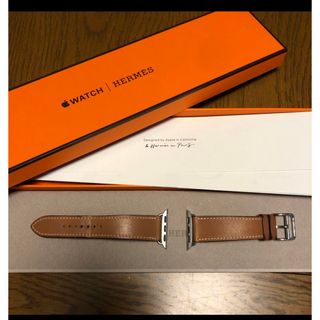 エルメス(Hermes)のApple watch HERMES  41mm レザーバンド(腕時計)