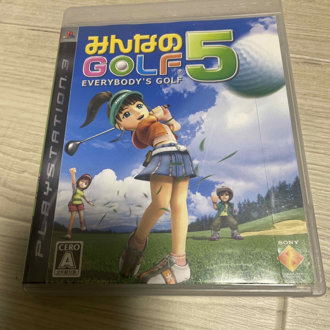 PlayStation3(プレイステーション3)のみんなのGOLF 5 みんゴル　みんなのゴルフ　5 ps3 エンタメ/ホビーのゲームソフト/ゲーム機本体(家庭用ゲームソフト)の商品写真