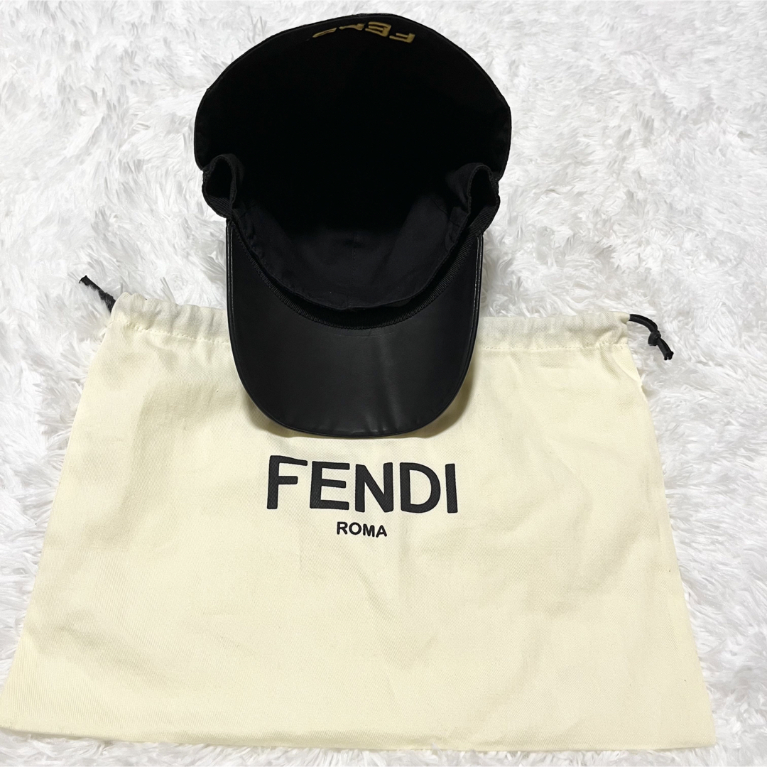 新品未使用】FENDI フェンディ リバーシブル キャップ FFロゴ 59cm ...