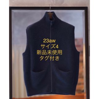 コモリ(COMOLI)のMAATEE&SONS 23AW "JIP VEST" -NAVY-(ベスト)