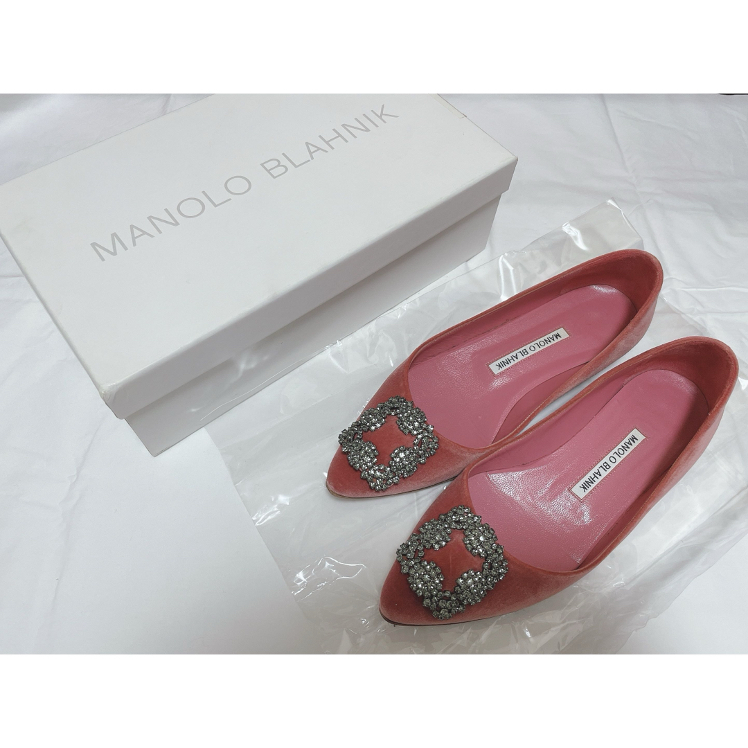 マノロブラニクMANOLO BLAHNIK フラットシューズ