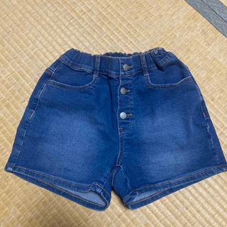 ジーユー(GU)のGU デニムショートパンツ　150(パンツ/スパッツ)