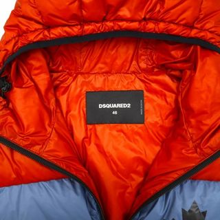 DSQUARED2 - ディースクエアード プリント ナイロン ジップアップ