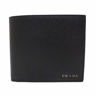 プラダ(PRADA)のプラダ 2MO738 VIT.MICRO GRAIN レザー 二つ折り 財布(折り財布)