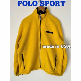 ラルフローレン(Ralph Lauren)のPOLO SPORT ポロスポーツ　フリースジャケット　90's古着　USA製(その他)