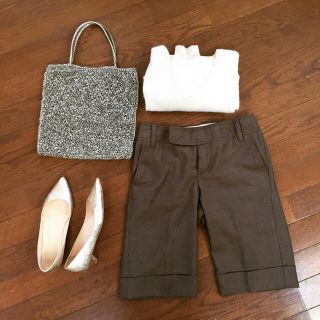 バナナリパブリック(Banana Republic)の美品 BANANA REPUBLIC メンズライク パンツ(その他)