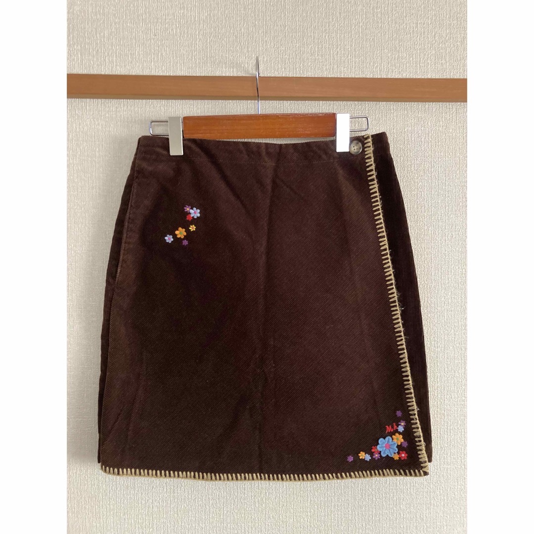 mikihouse(ミキハウス)のミキハウス　コーデュロイ　スカート キッズ/ベビー/マタニティのキッズ服女の子用(90cm~)(スカート)の商品写真