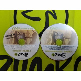 ズンバ(Zumba)の超希少品！　ZUMBA　ズンバ　ZIN9　CD　DVD　インストラクター専用(スポーツ/フィットネス)