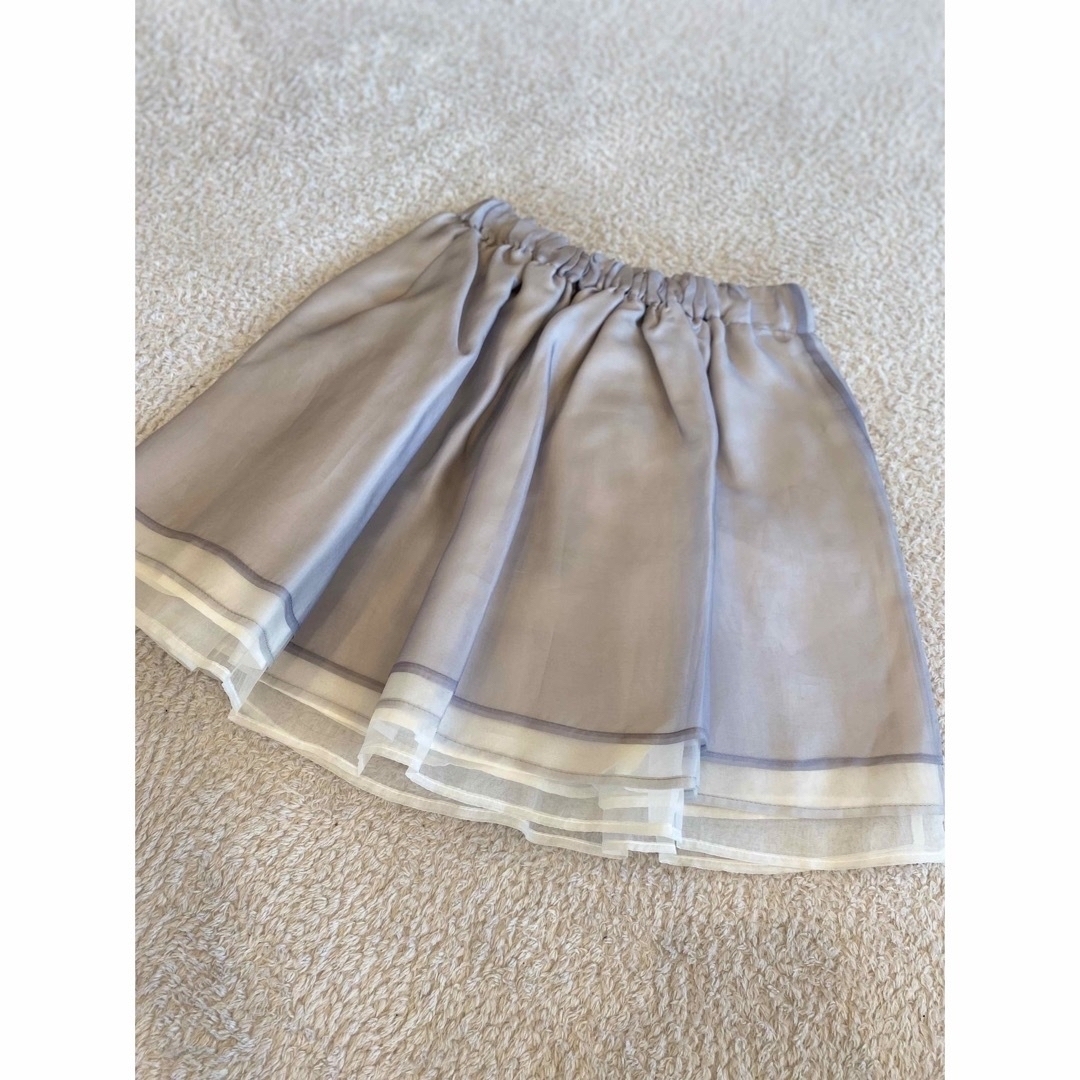 MONNALISA(モナリザ)のピコ様　専用　未使用　モナリザ　スカート　10歳用 キッズ/ベビー/マタニティのキッズ服女の子用(90cm~)(スカート)の商品写真