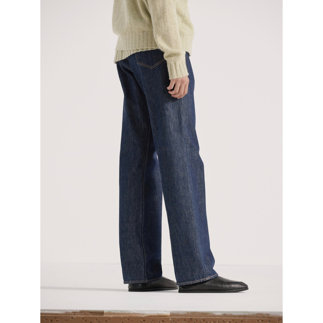 AURALEE(オーラリー)のauralee HARD TWIST BROWN DENIM 5P PANTS メンズのパンツ(デニム/ジーンズ)の商品写真