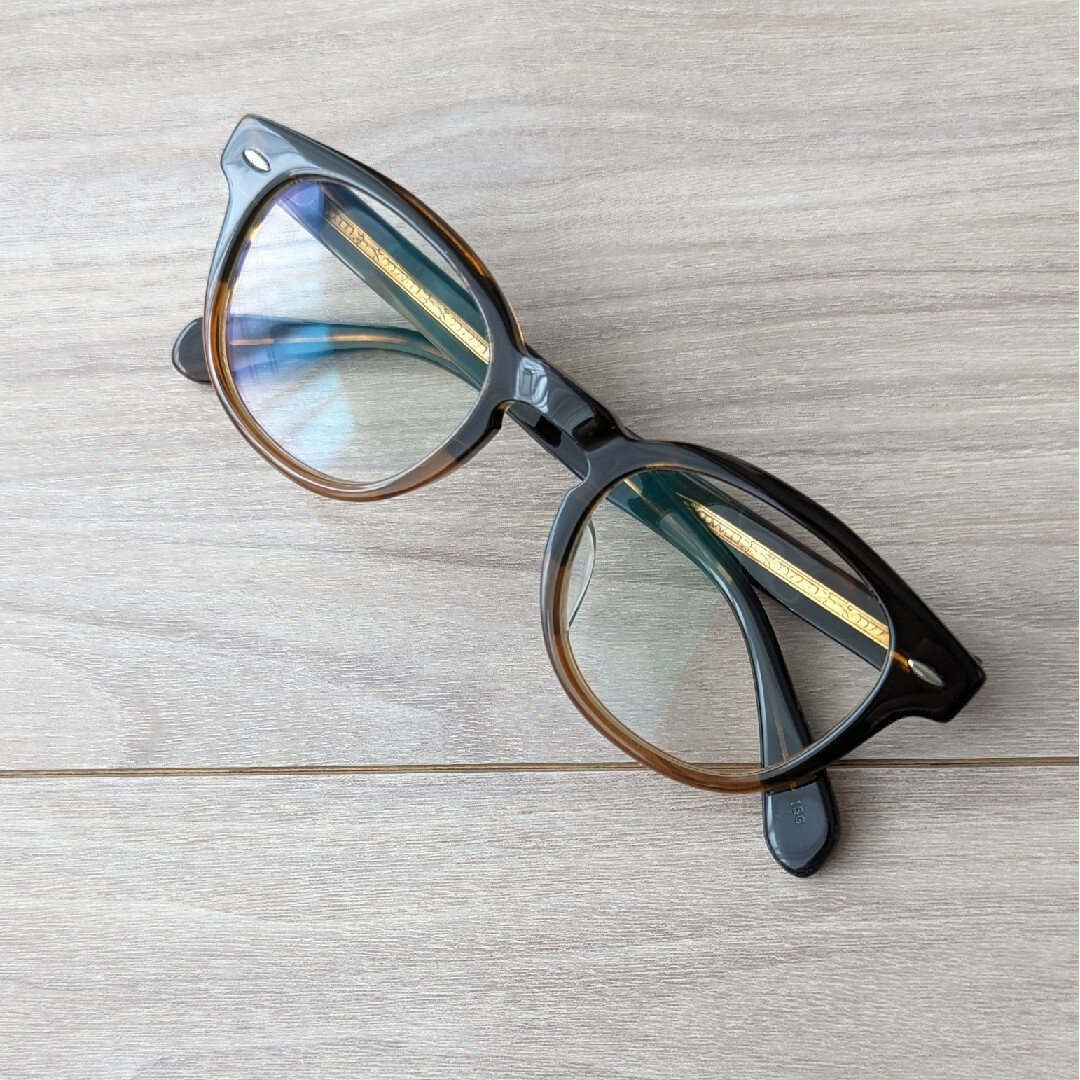 【美品】OLIVER PEOPLES『伊達メガネ』Sheldrake-J