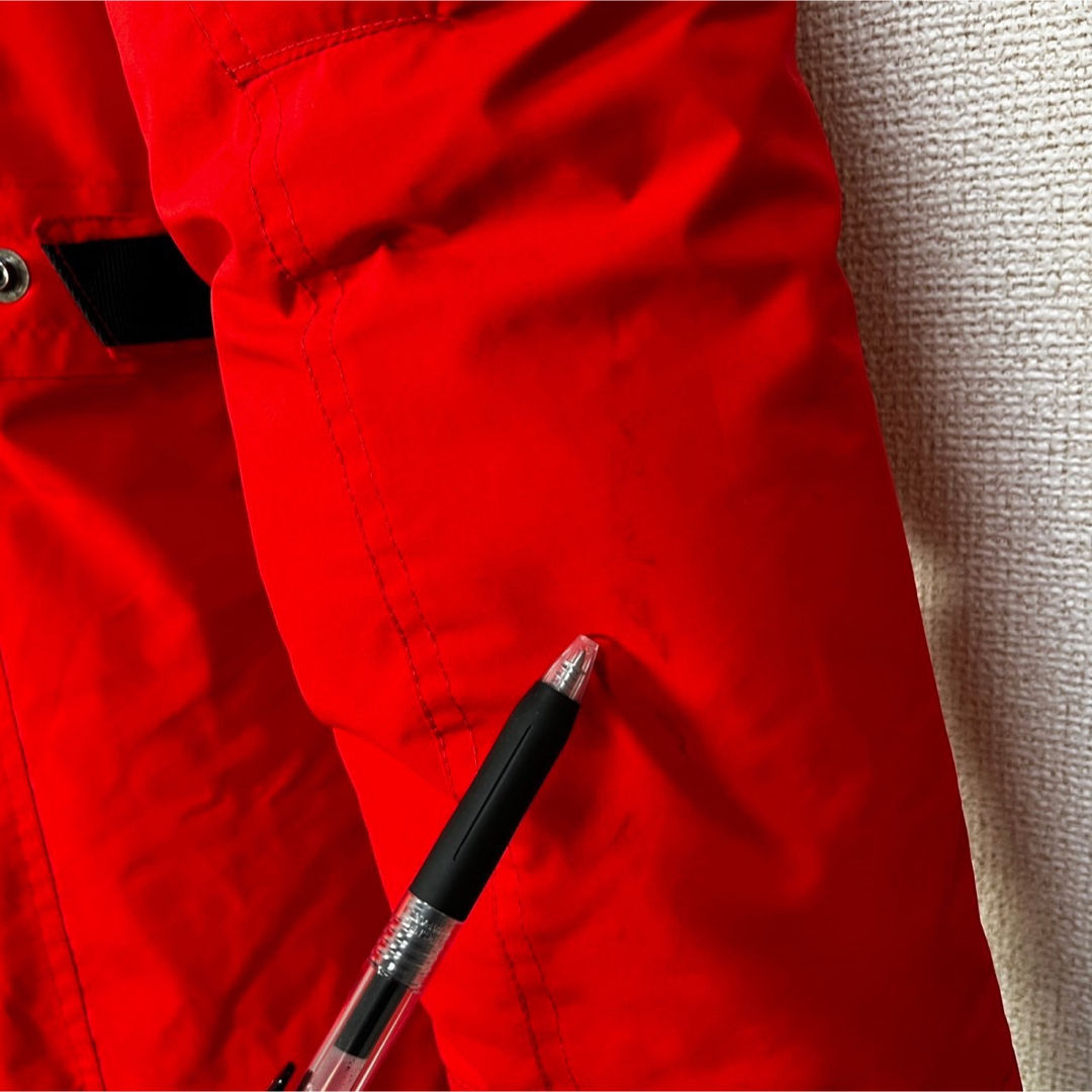 THE NORTH FACE(ザノースフェイス)の【ノースフェイス】ダウンコート　ロングダウン　赤　刺繍　ワンポイント　肩ロゴKC レディースのジャケット/アウター(ダウンコート)の商品写真