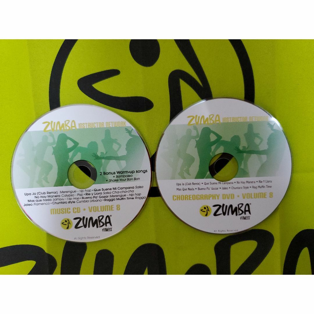 超希少品！　ZUMBA　ズンバ　ZIN8　CD　DVD　インストラクター専用エンタメ/ホビー