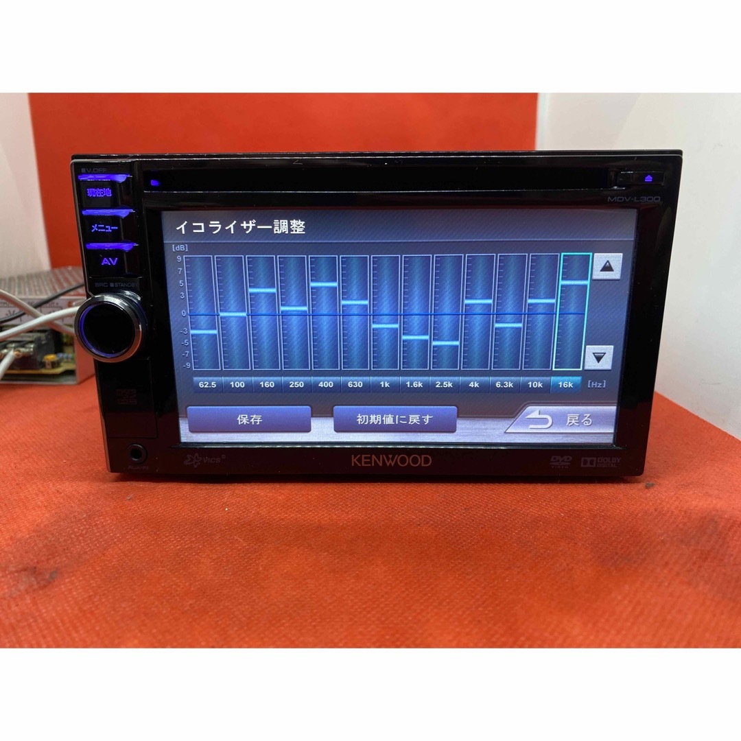 KENWOOD - KENWOOD 簡単操作ナビ MDV-L300 最新地図 Bluetoothの通販 ...