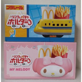 マクドナルド(マクドナルド)の【BunnyMeMei様 専用】マグドナルドオリジナルドリンク＆ポテトホルダ(キャラクターグッズ)