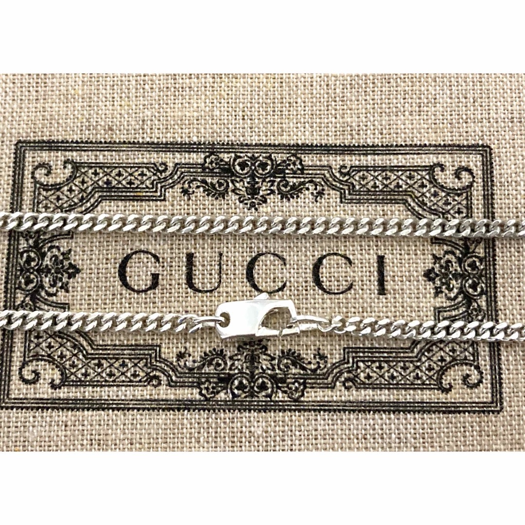 Gucci - 正規品 グッチ 喜平チェーンネックレス シルバー925(50.5cm