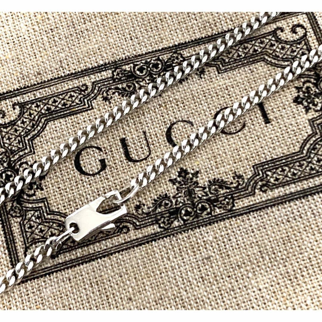 Gucci - 正規品 グッチ 喜平チェーンネックレス シルバー925(50.5cm