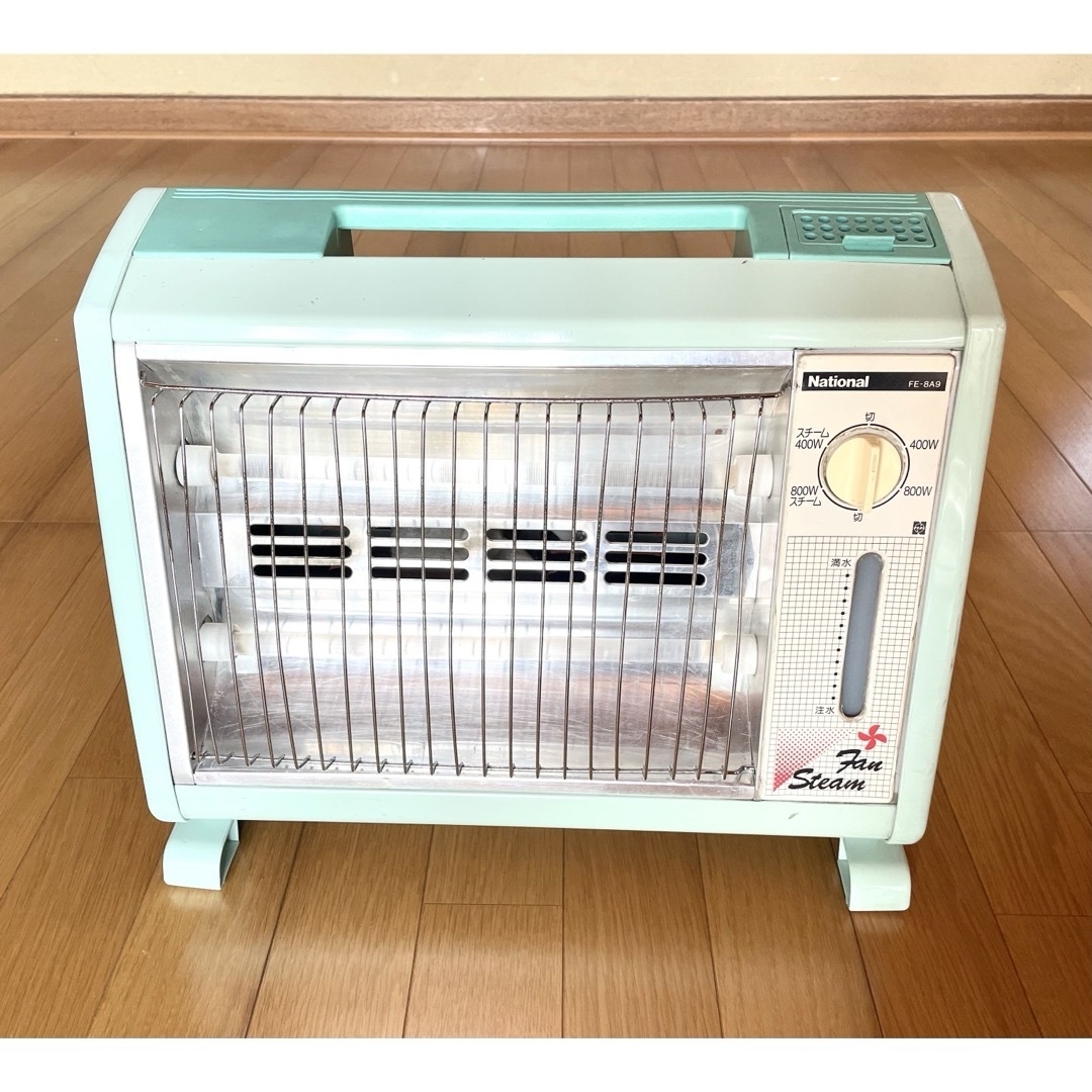 電気ストーブ ナショナル ゴールド 昭和レトロ 電気ストーブ ナショナル ゴールド 昭和レトロ