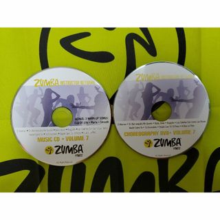 ズンバ(Zumba)の超希少品！　ZUMBA　ズンバ　ZIN7　CD　DVD　インストラクター専用(スポーツ/フィットネス)