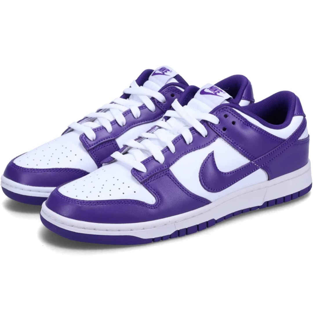 2020年のクリスマスの特別な衣装 NIKE DUNK LOW RETRO purple 27.5cm