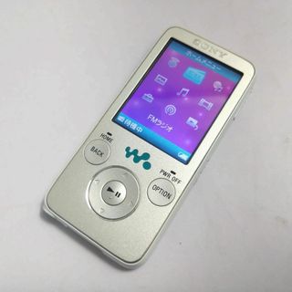 ソニー(SONY)のSONY NW-S636F シルバー 4GB Walkman 動作中古品　A2(ポータブルプレーヤー)