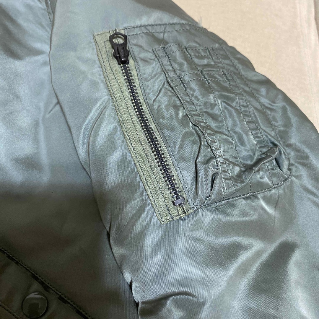 ALPHA INDUSTRIES(アルファインダストリーズ)の🩷ペロ様専用🥺ALPHA USA製フライトジャケット メンズのジャケット/アウター(フライトジャケット)の商品写真