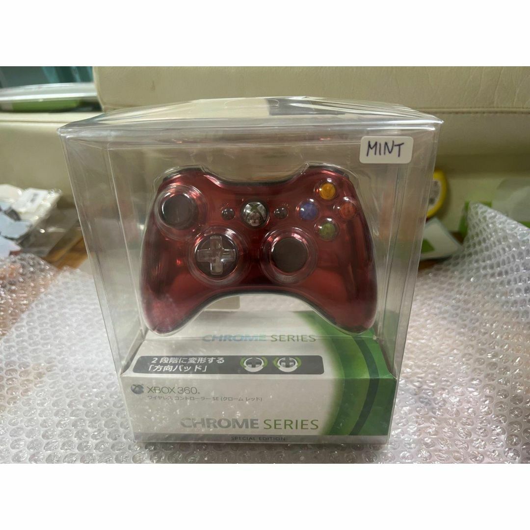 その他XBOX360 ワイヤレス コントローラ クロームレッド / Chrome Re