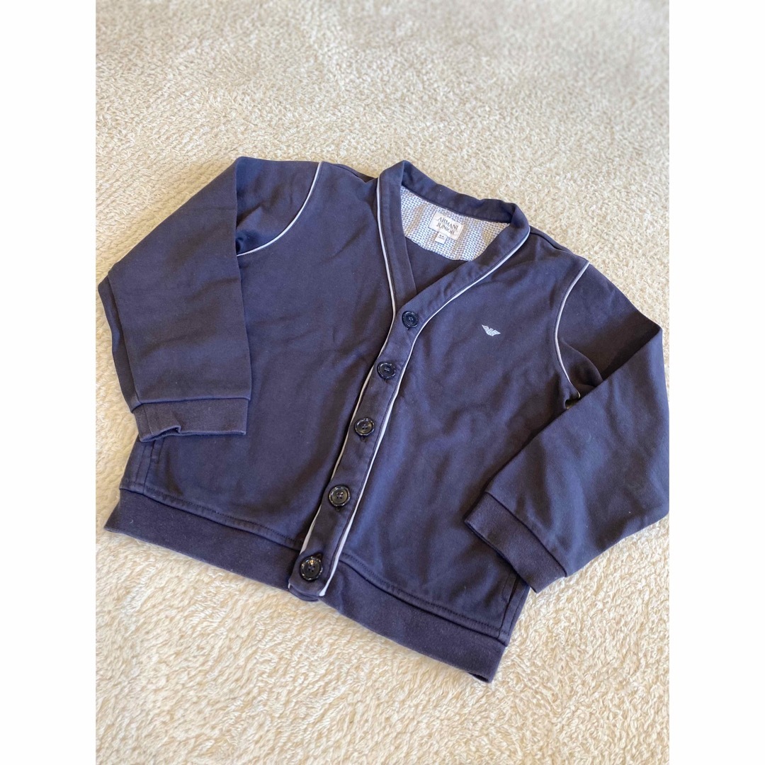 ARMANI JUNIOR(アルマーニ ジュニア)のアルマーニジュニア　カーディガン　6歳用 キッズ/ベビー/マタニティのキッズ服男の子用(90cm~)(ジャケット/上着)の商品写真