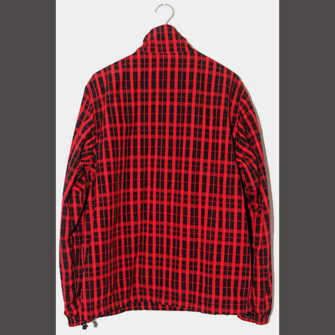 18AW Supreme SIZE:M Nylon Plaid Pullover