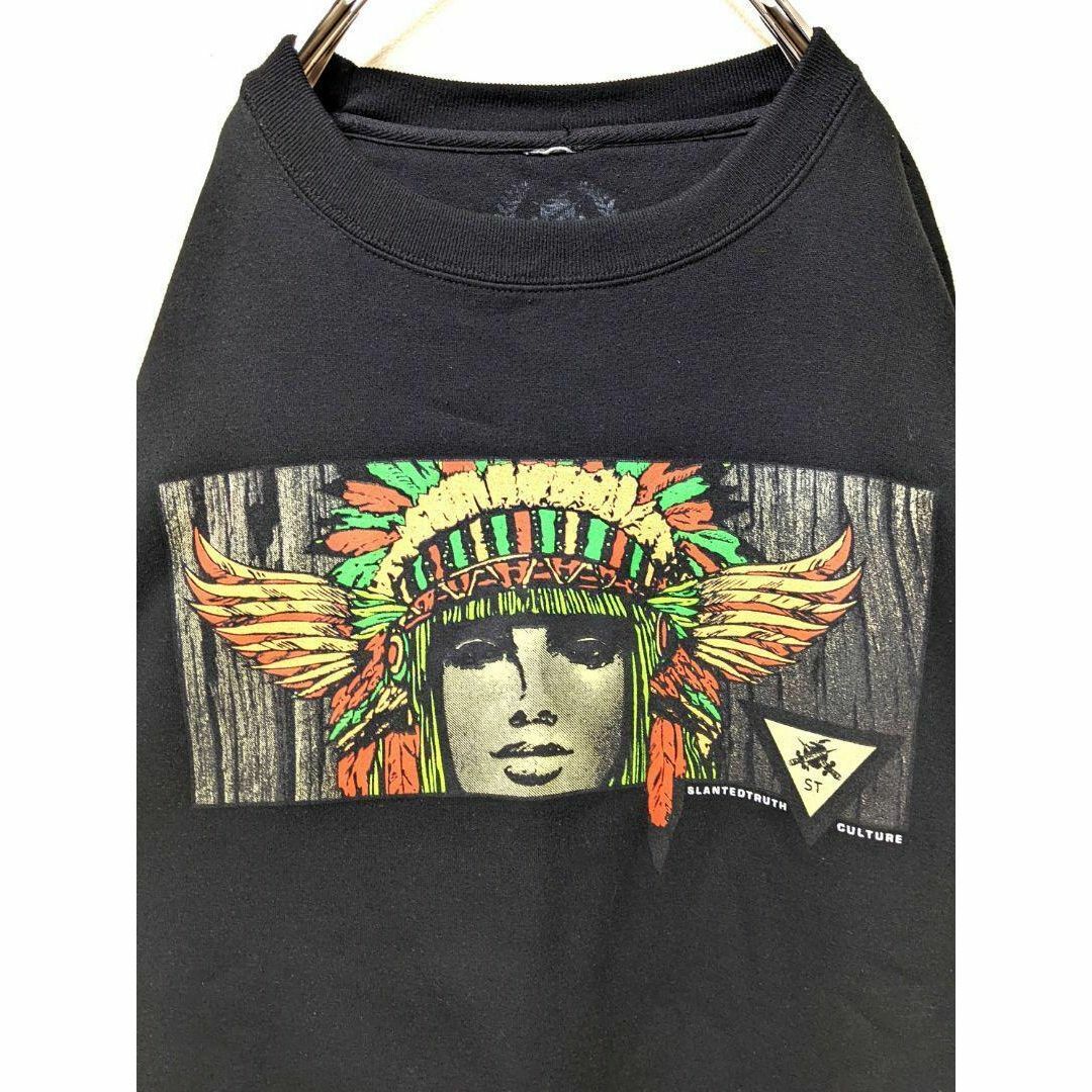 ST プリント スウェット ブラック 黒色 2XL 古着の通販 by aki's shop ...