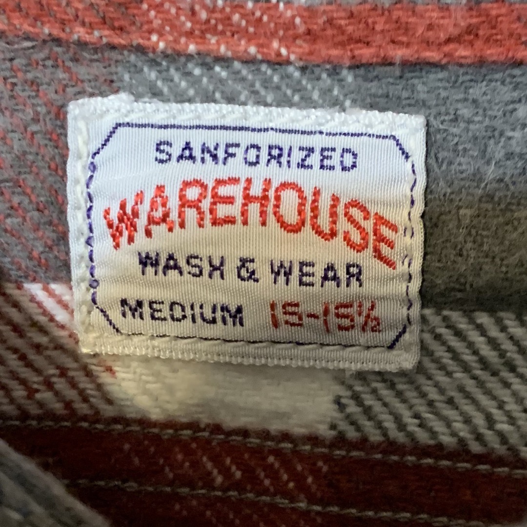 WAREHOUSE(ウエアハウス)のとし様専用)WAREHOUSE ネルシャツ メンズのトップス(シャツ)の商品写真