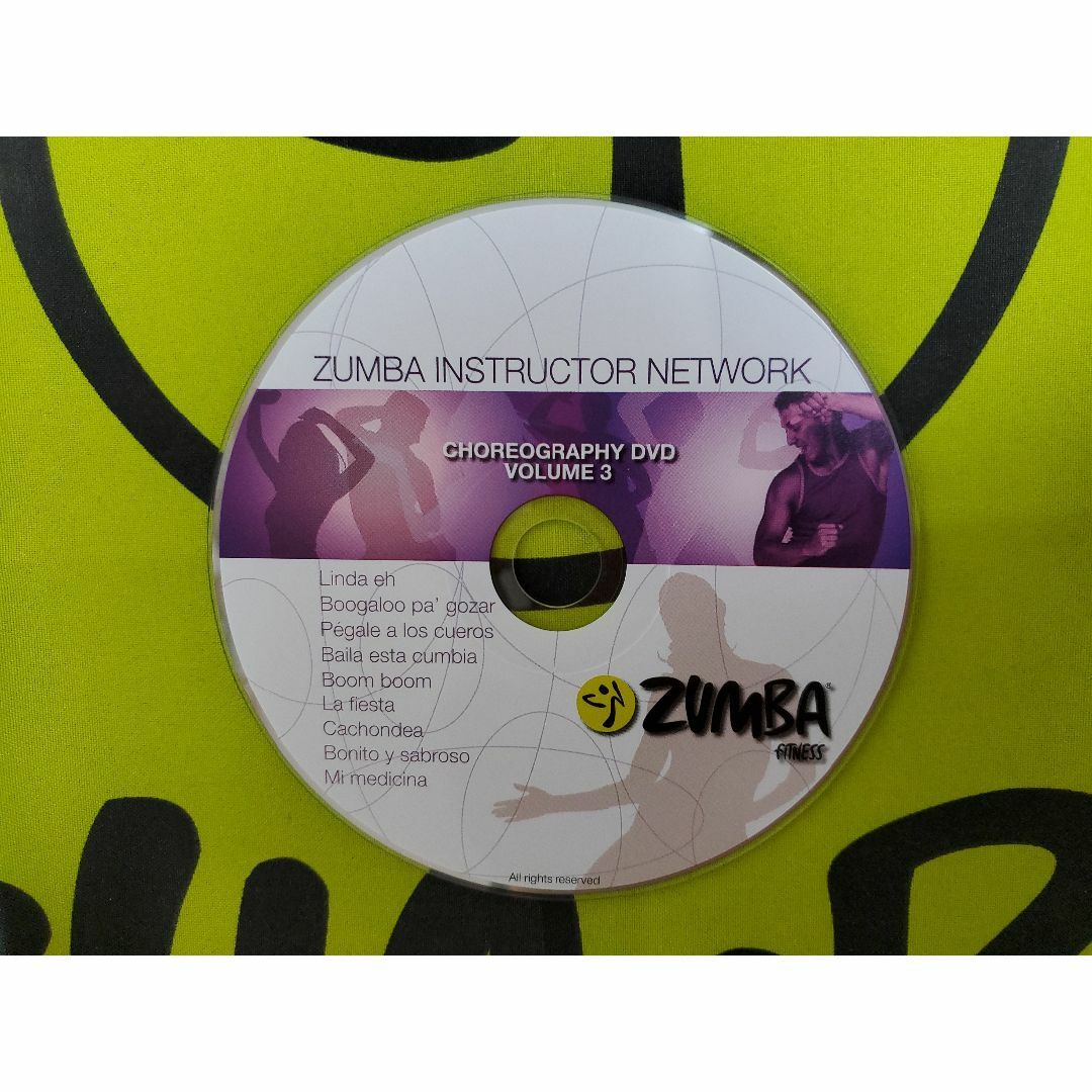 希少品　ZUMBA　ズンバ　ZIN83　CD＆DVD　インストラクター専用