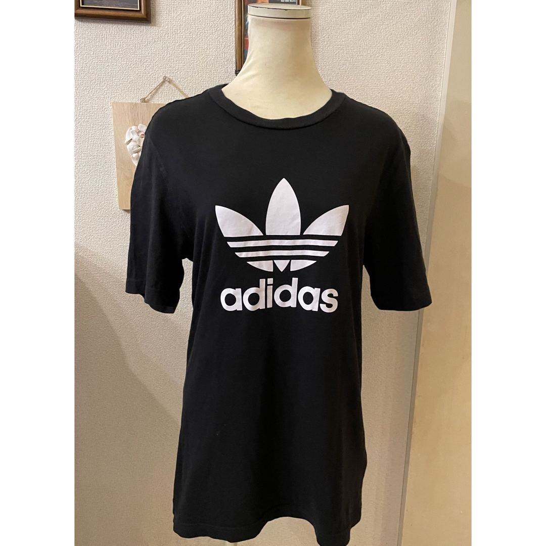 adidas(アディダス)のadidas Toplsm trefoilプリントクルーネック半袖Tシャツ メンズのトップス(Tシャツ/カットソー(半袖/袖なし))の商品写真