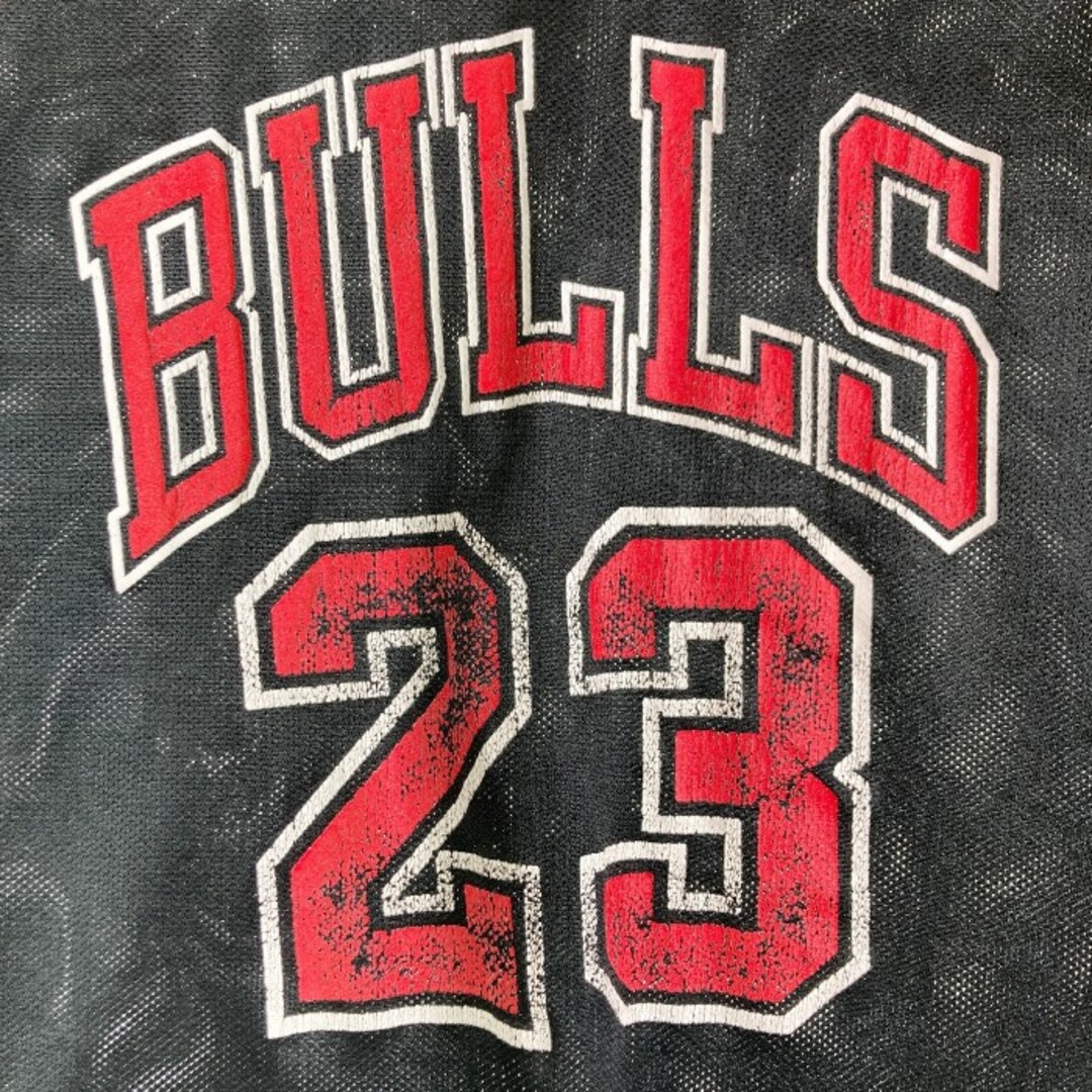 Champion(チャンピオン)の★CHAMPION チャンピオン USA製 90s CHICAGO BULLS マイケルジョーダン ユニフォーム ブラック size44 メンズのトップス(タンクトップ)の商品写真