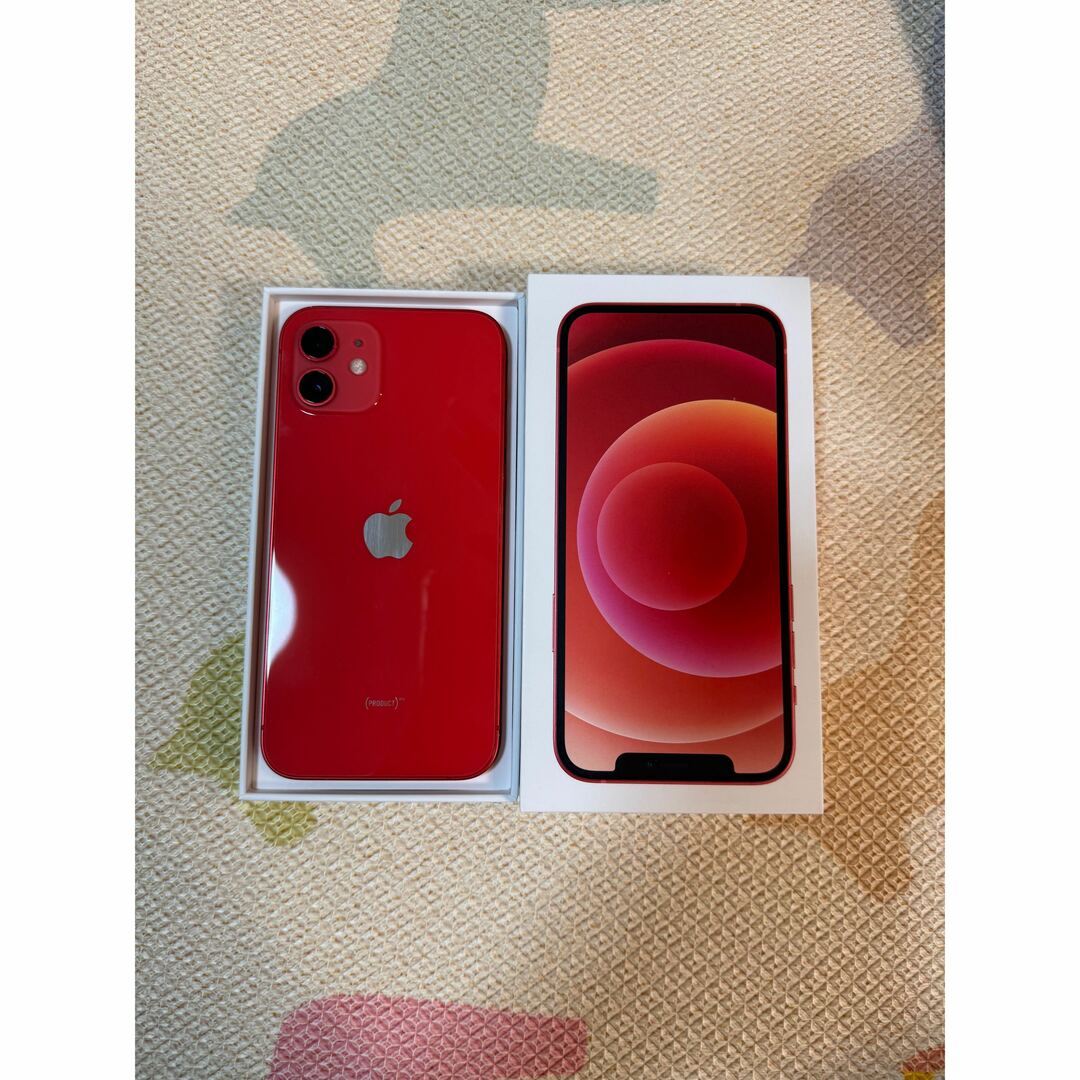 Apple - iphone 12レッド256GBの通販 by ラクマクマラ's shop