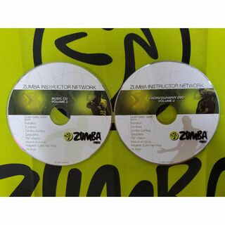 ズンバ(Zumba)の超希少品！　ZUMBA　ズンバ　ZIN2　CD　DVD　インストラクター専用(スポーツ/フィットネス)