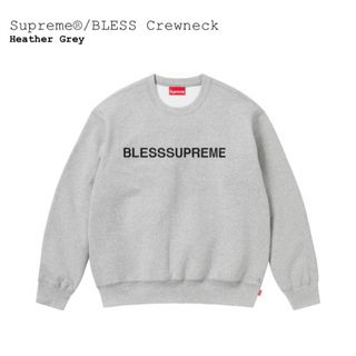 supreme シュプリーム 刺繍ロゴ スウェット Crewneck S